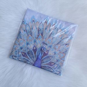 Boho Eclectic Peacock Art Canvas Decor